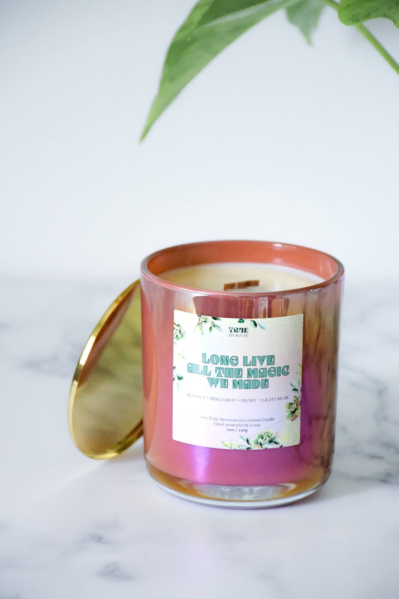 Long Live All the Magic We Made Refillable Candle