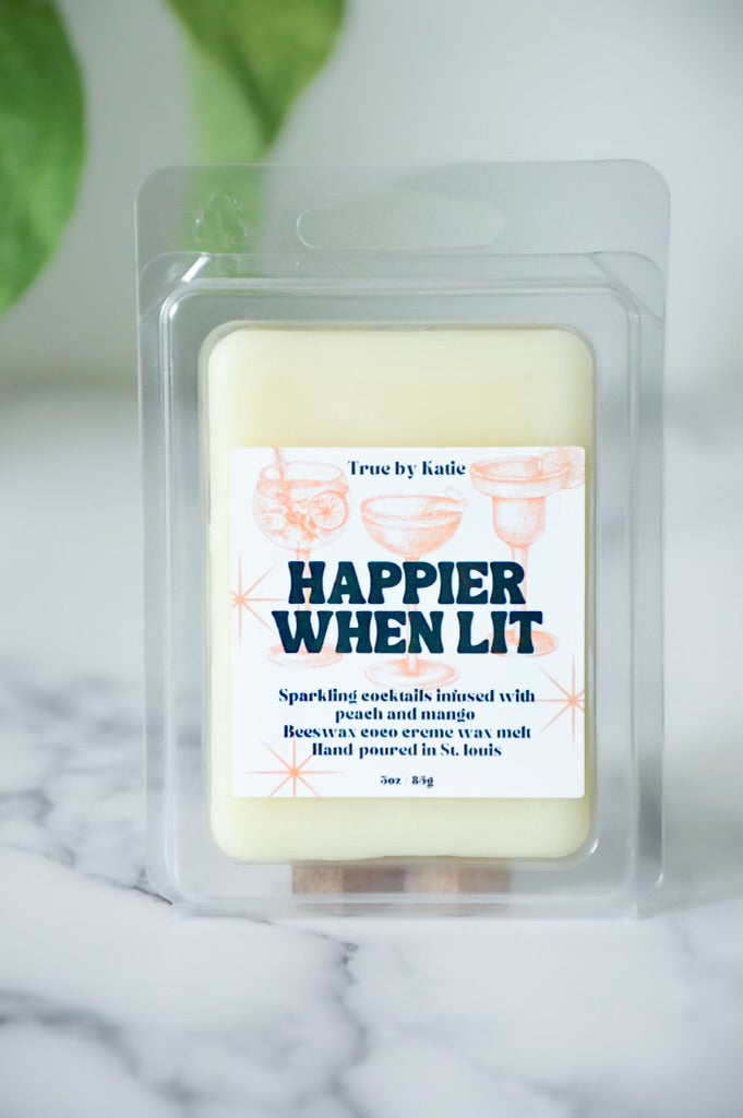 Happier When Lit Wax Melts