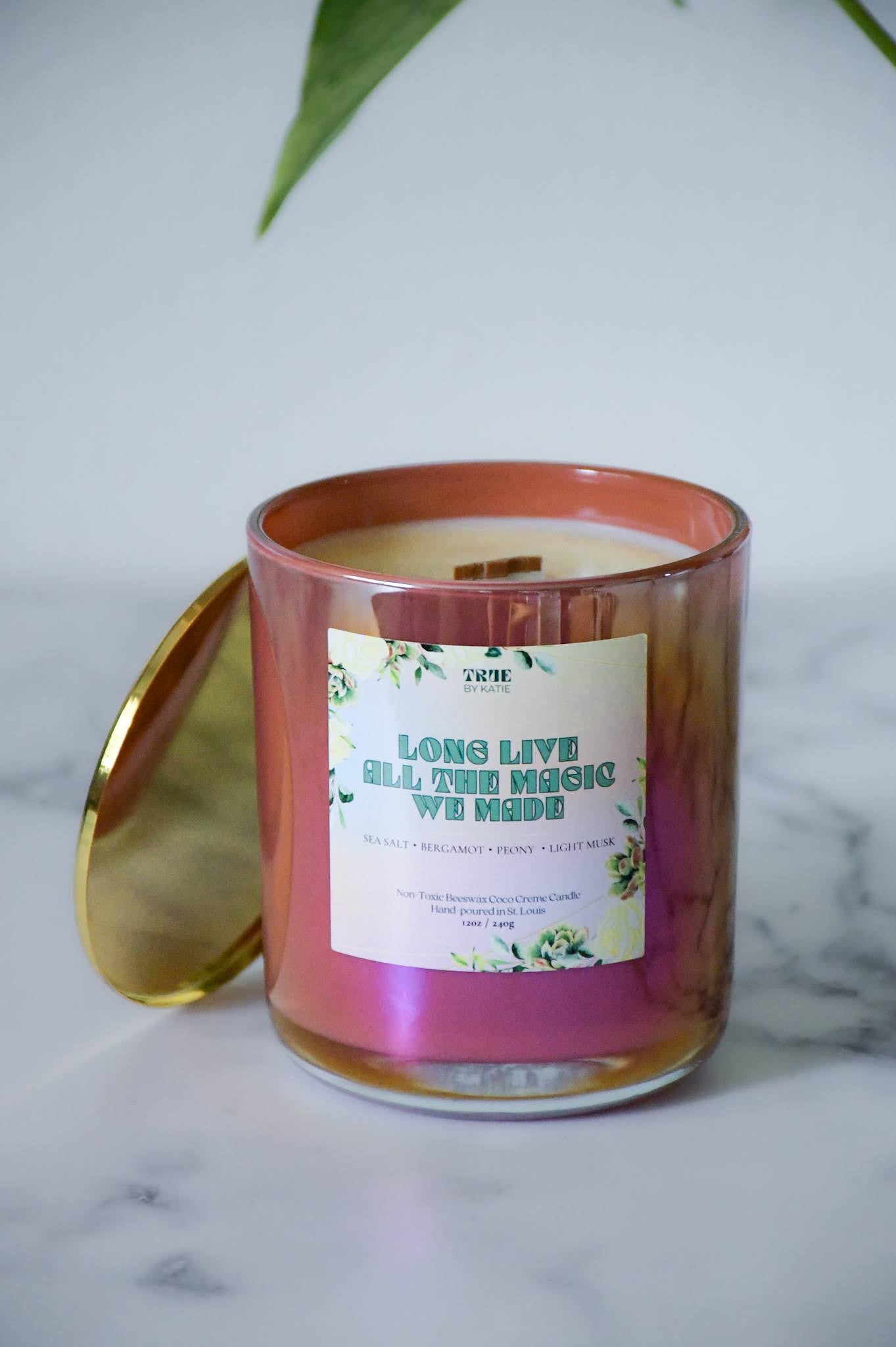 Long Live All the Magic We Made Refillable Candle