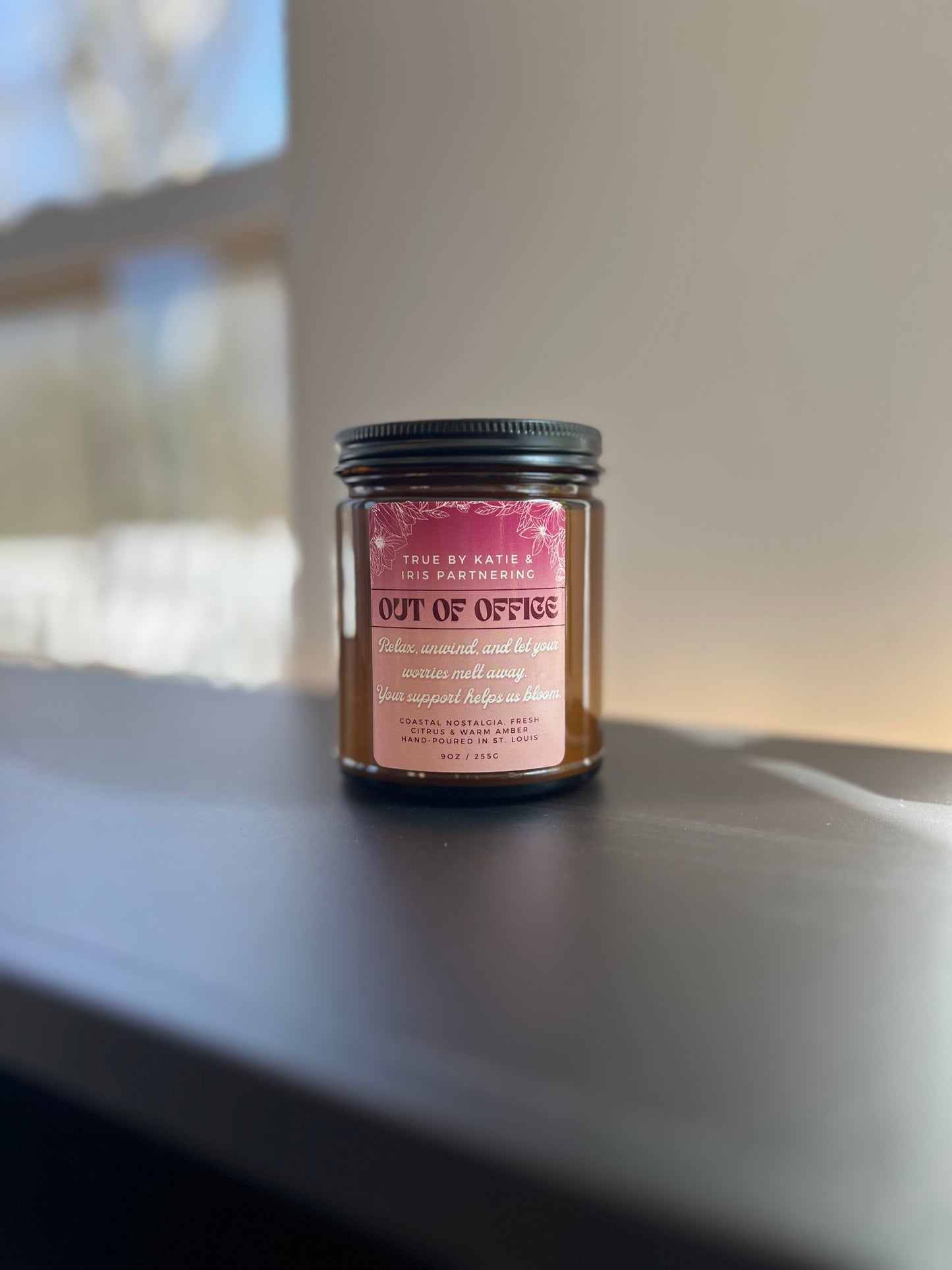 True x Iris Out of Office Candle