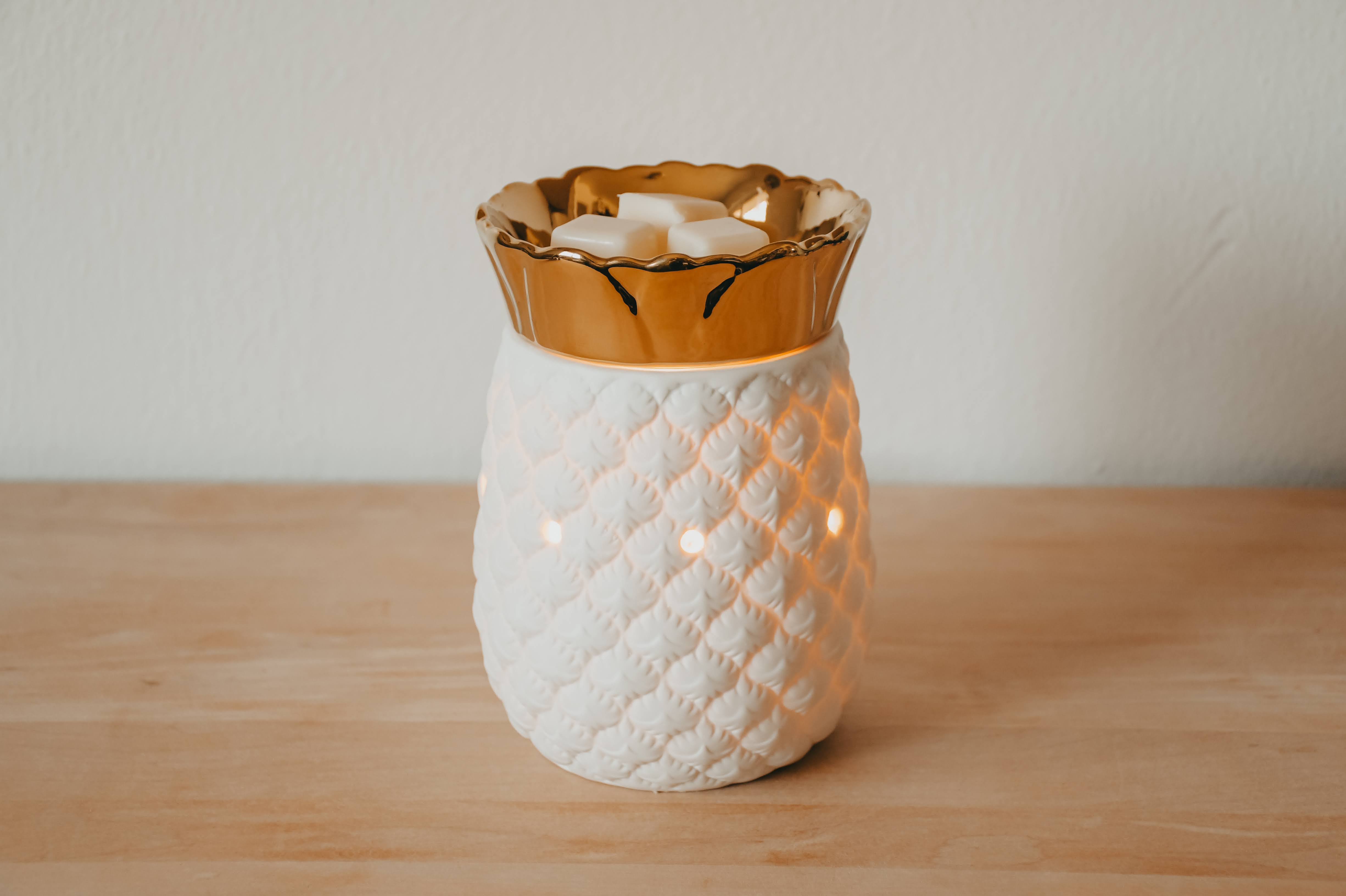 Golden Pineapple Wax Warmer