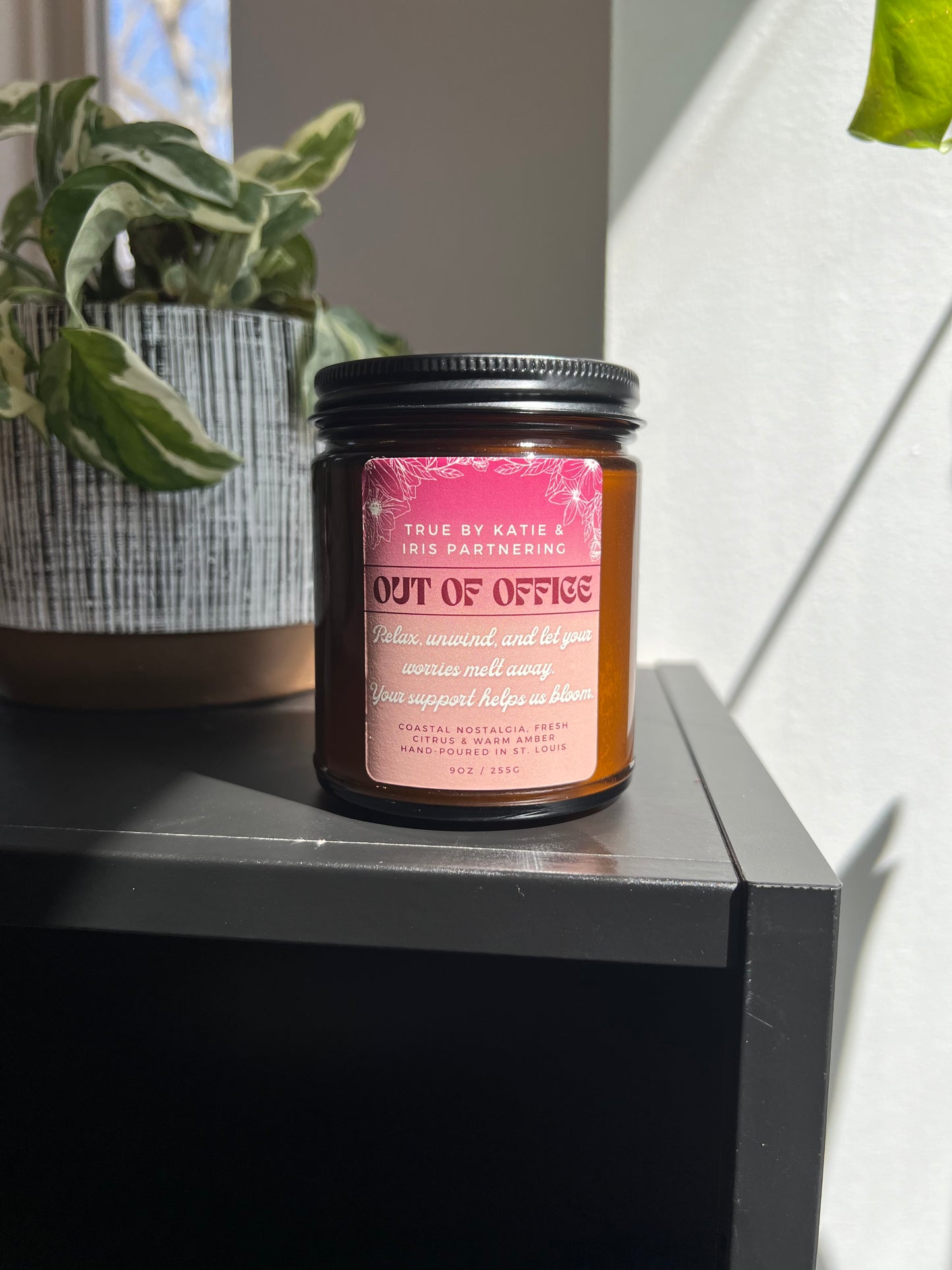 True x Iris Out of Office Candle