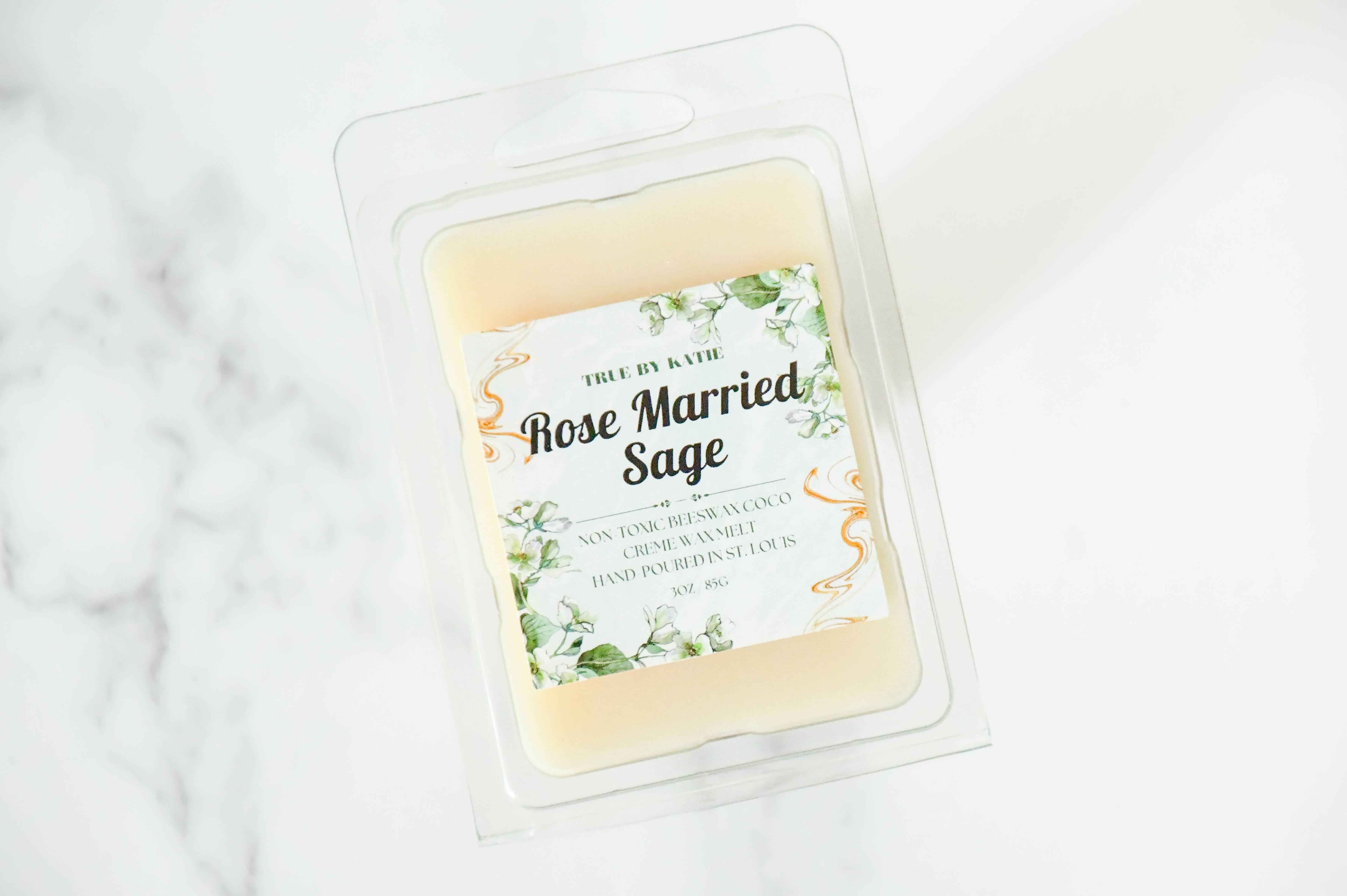 Rose Married Sage Wax Melts