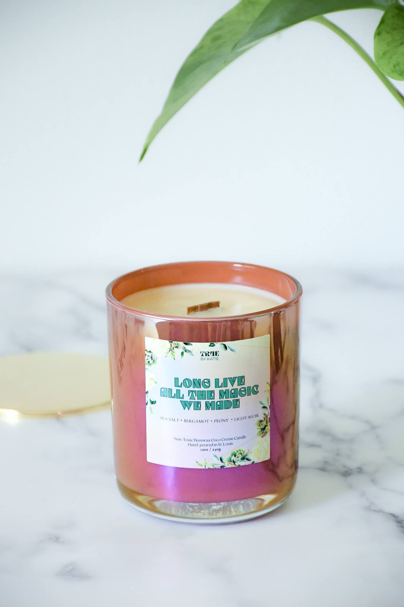 Long Live All the Magic We Made Refillable Candle