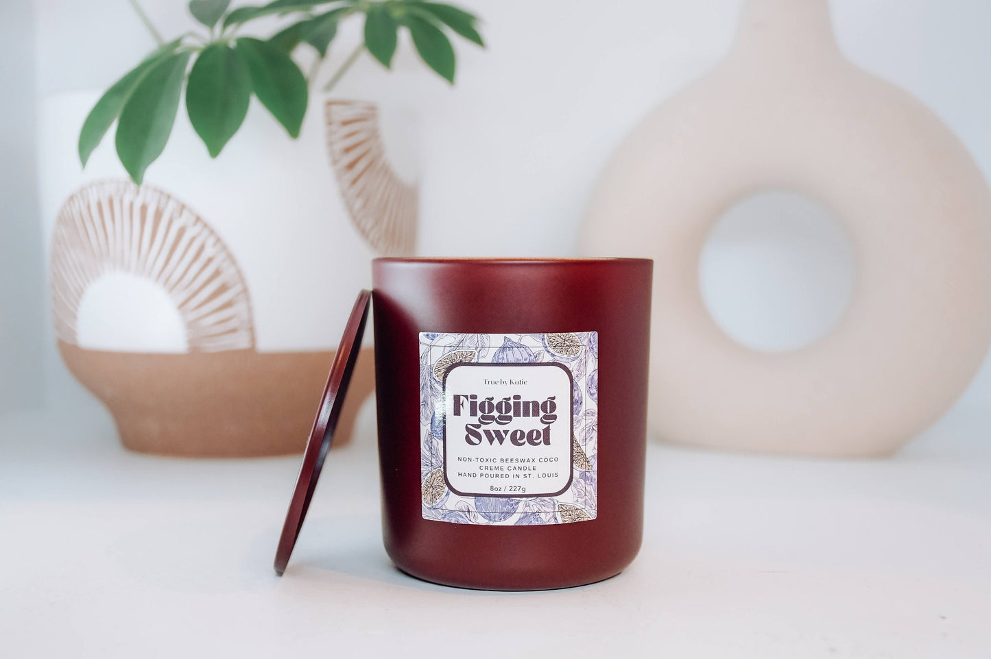 Figging Sweet Refillable Beeswax Candle